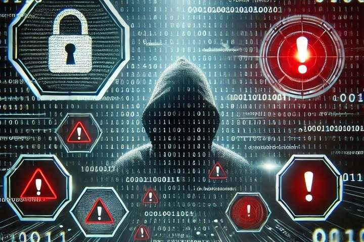 hacker threatening financial data